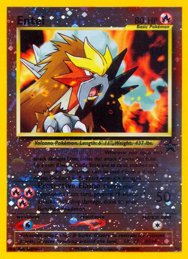 Entei (34) - Pokémon 3 Movie Promo